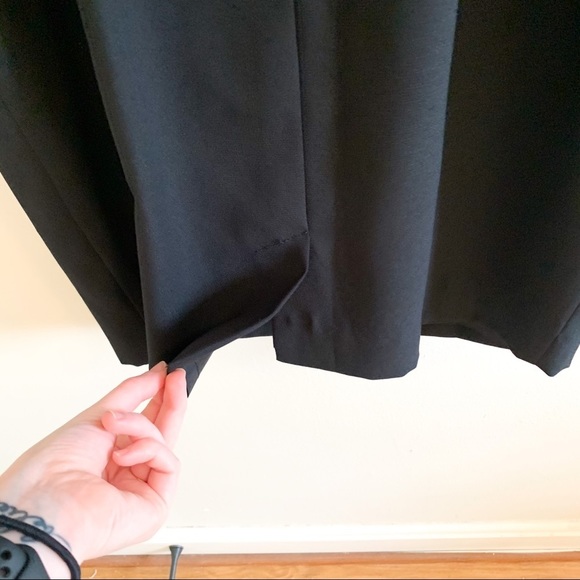 Vintage Gillian Classic Sleeveless Open Back Little Y2K Black Dress 6 - Picture 5 of 7